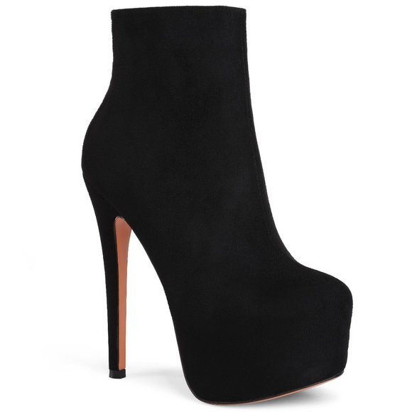 Petit Cadeau Shoes - Petit Cadeau Jodi - Rounded Toe ankle boots with 6" heels and 2" platform. NEW!